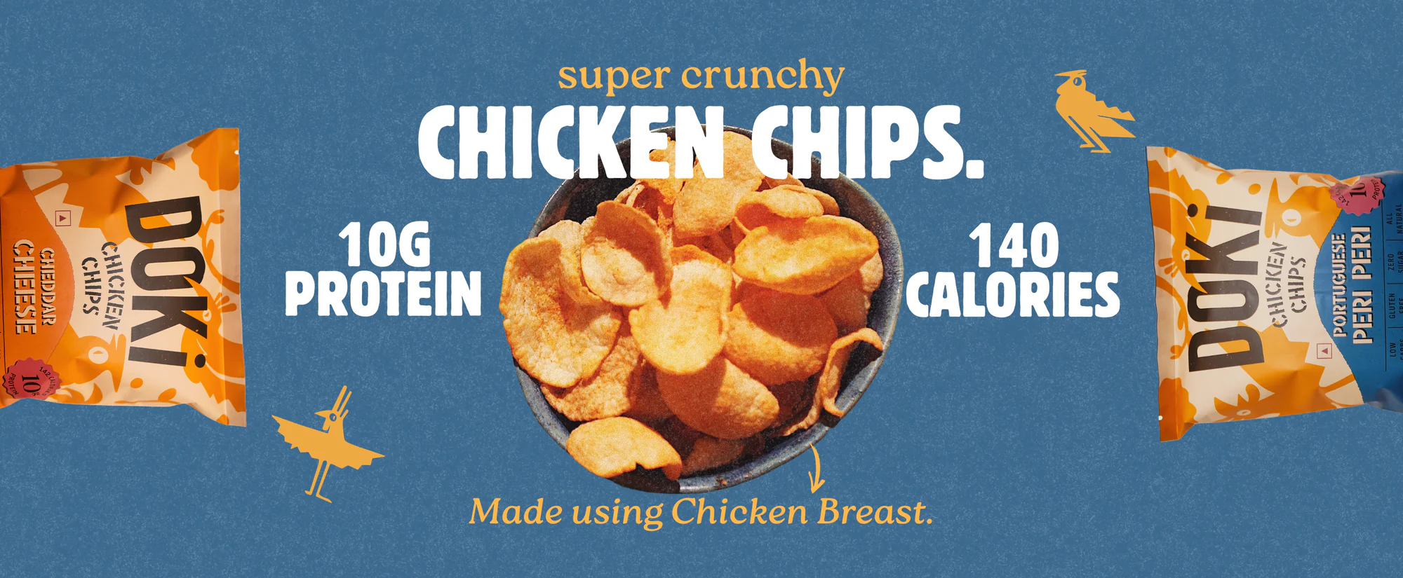 Protein Packed. Boldly Spiced.
